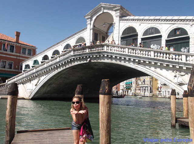 Ponte de Rialto, Veneza.