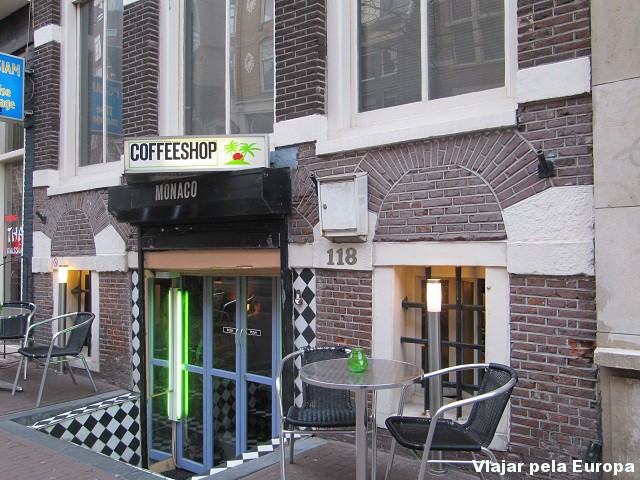 Coffee Shop Monaco, Amsterdam.