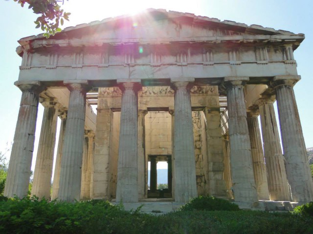 Templo de Hephaestus - Atenas. Foto por: Naiara Back