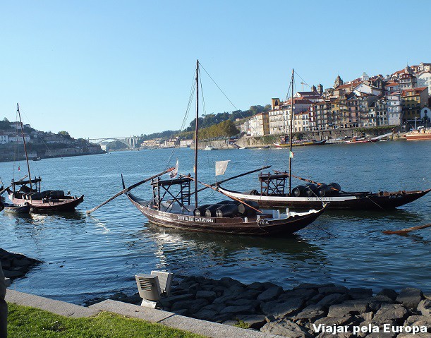 O charme do Porto visto do cais de Gaia.