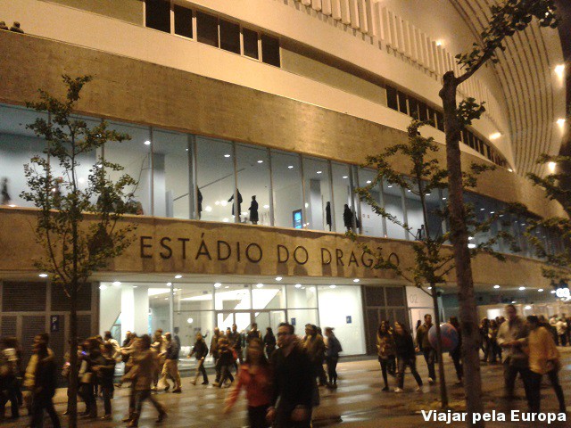 Entrada do Estádio do Dragão, Porto.