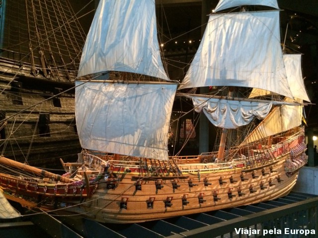 Réplica do navio Vasa.