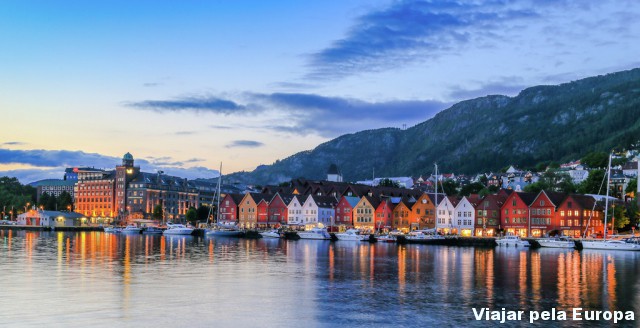 A encantadora Bergen - Noruega. Foto por: Bergen-Reiselivslag-Girish-Chouhan-visitBergen.com