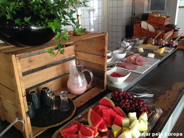 Amamos o café da manhã do Hotel Huskvarna. Vários produtos ecológicos! #yummy