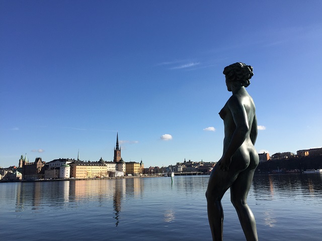 Gamla Stan – vista da Stadshuset – Stockholm