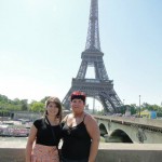 Naiara e mamis em Paris