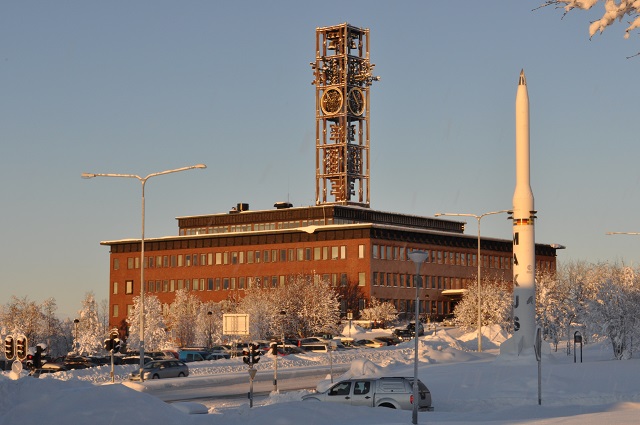 Prefeitura de Kiruna. Foto – Divulgação -editada