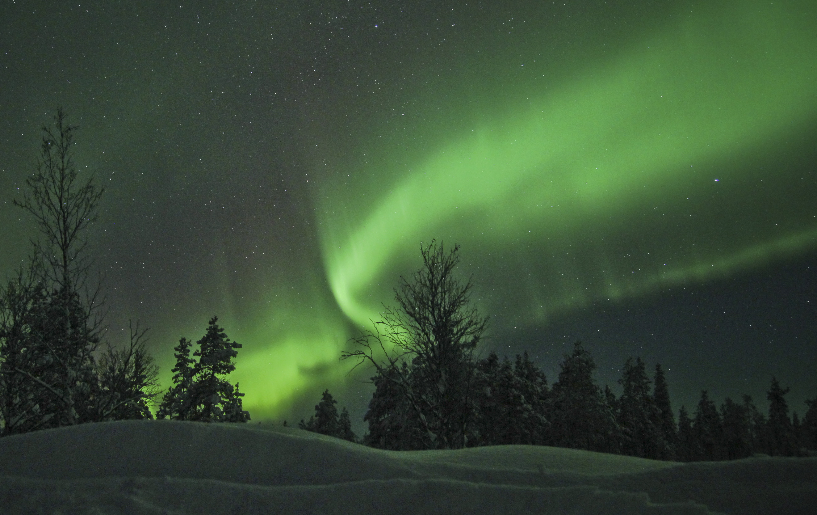 Onde ver a Aurora Boreal na Suécia