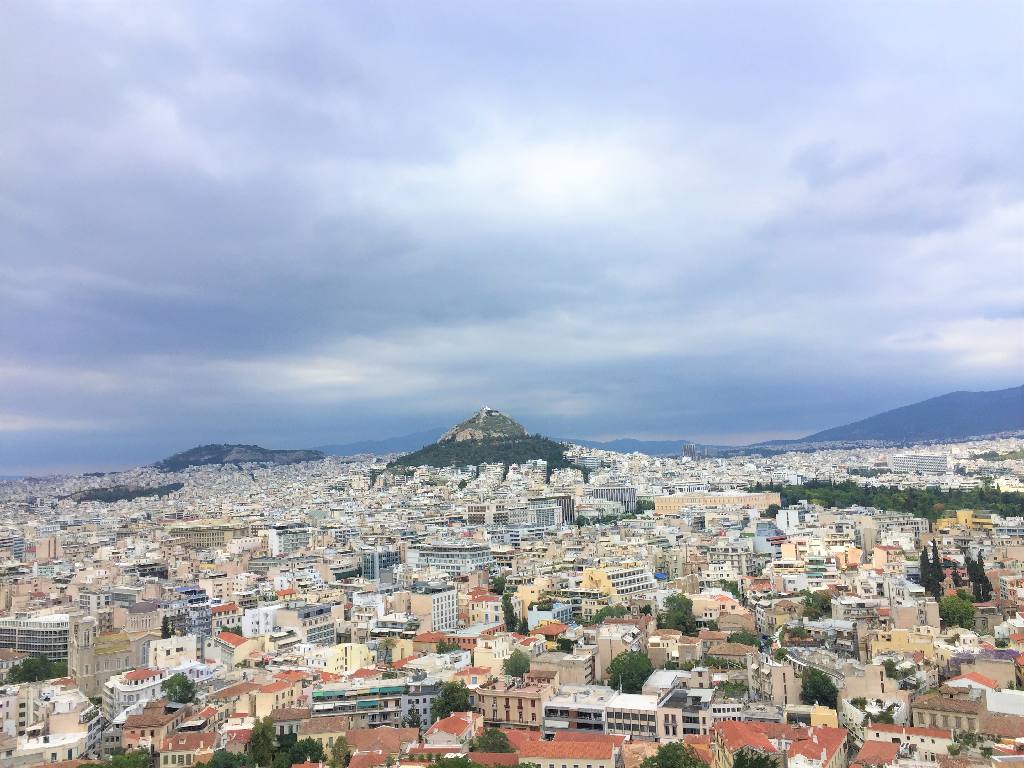 Vista da Acropoles – Atenas