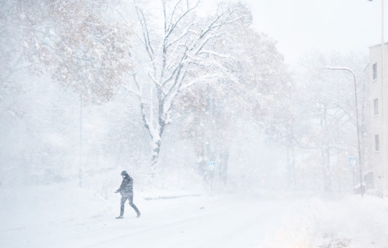 Congelante mistura de neve e vento poderá atingir a Suécia nos próximos dias! #viajarpelaeuropa